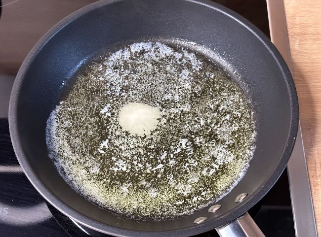 Bratapfelkompott mit Butter