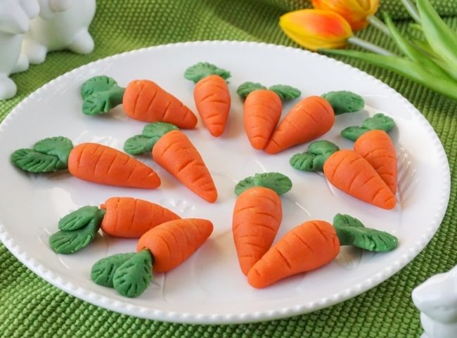Marzipan Karotten