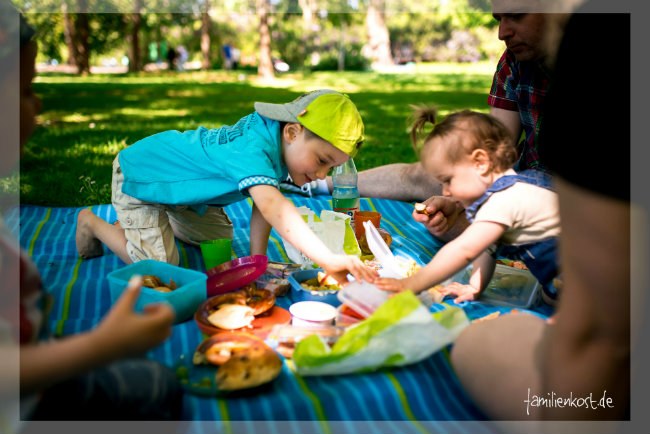 Picknick Ideen mit Kindern