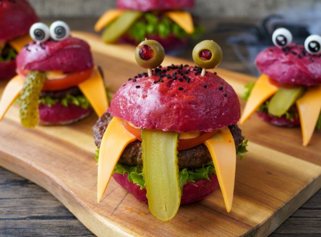 Rote Monster Burger