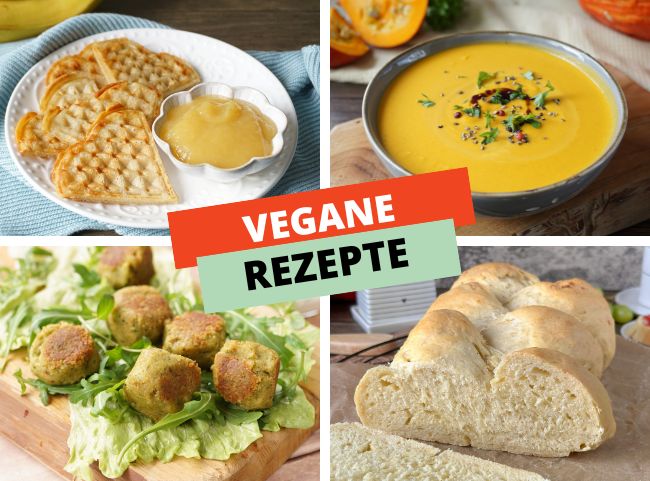 Vegane Rezepte - schnell & einfach