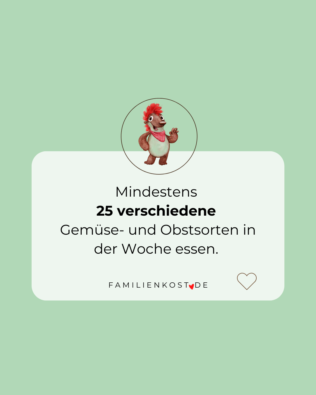 25 Gemüse- und Obstsorten