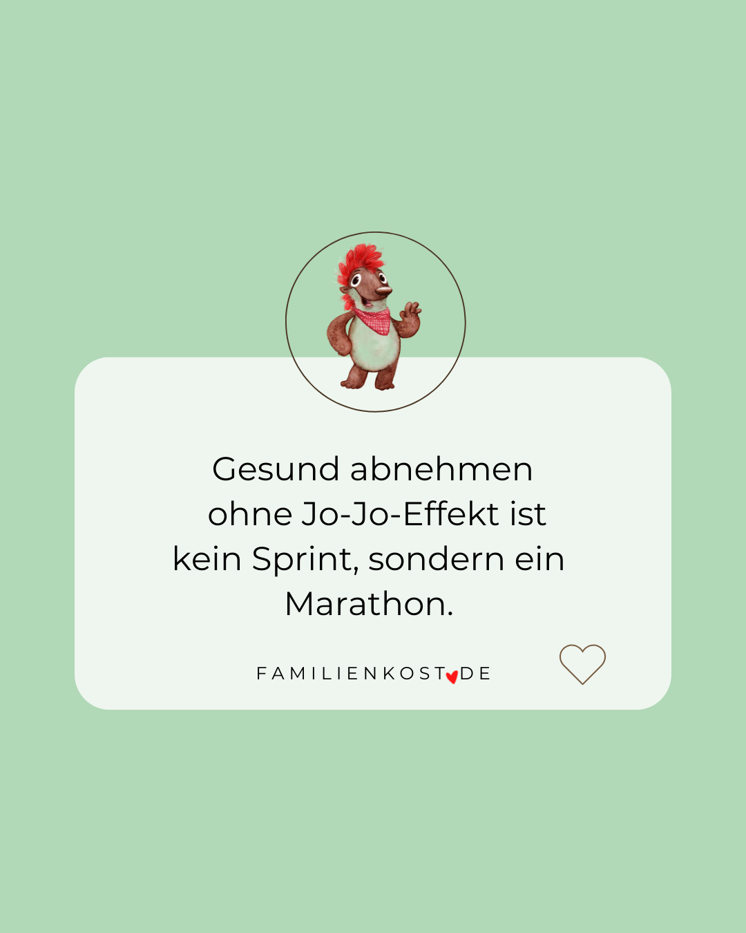 Abnehmen ist kein Sprint, sondern ein Marathon