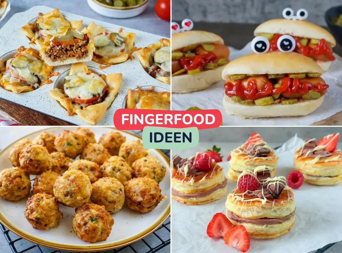 Fingerfood Ideen für Groß und Klein