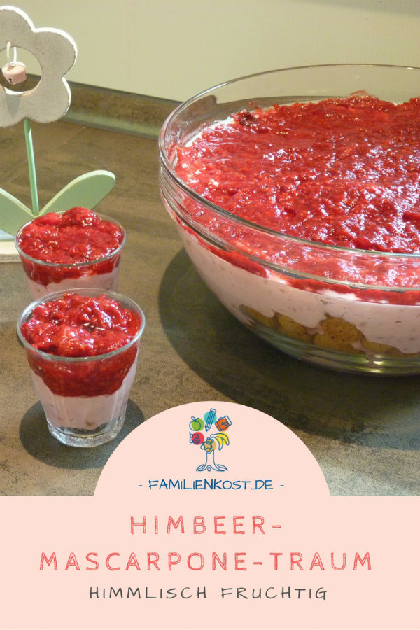 Himbeer-Mascarpone-Partydessert Himbeere-Mascarpone-Partydessert