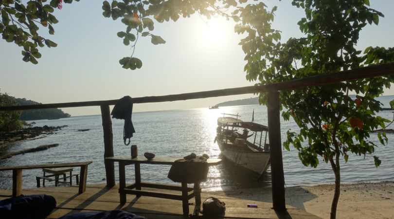 Traumhafter Strand Kambodscha