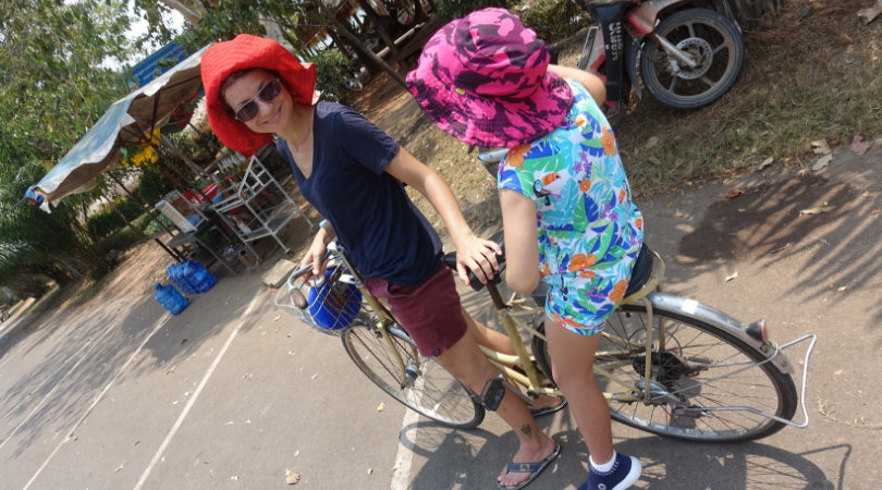 Kambodscha Rad fahren Kambodscha Rad fahren