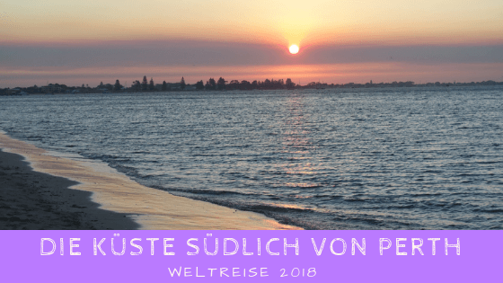 Die Küste südlich von Perth