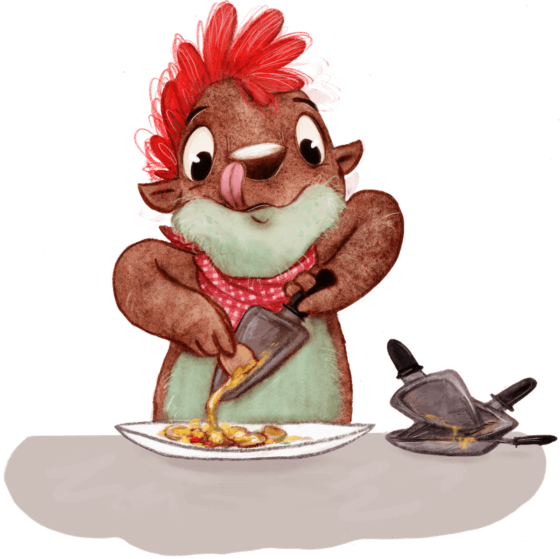 Raclette Kört tut auf