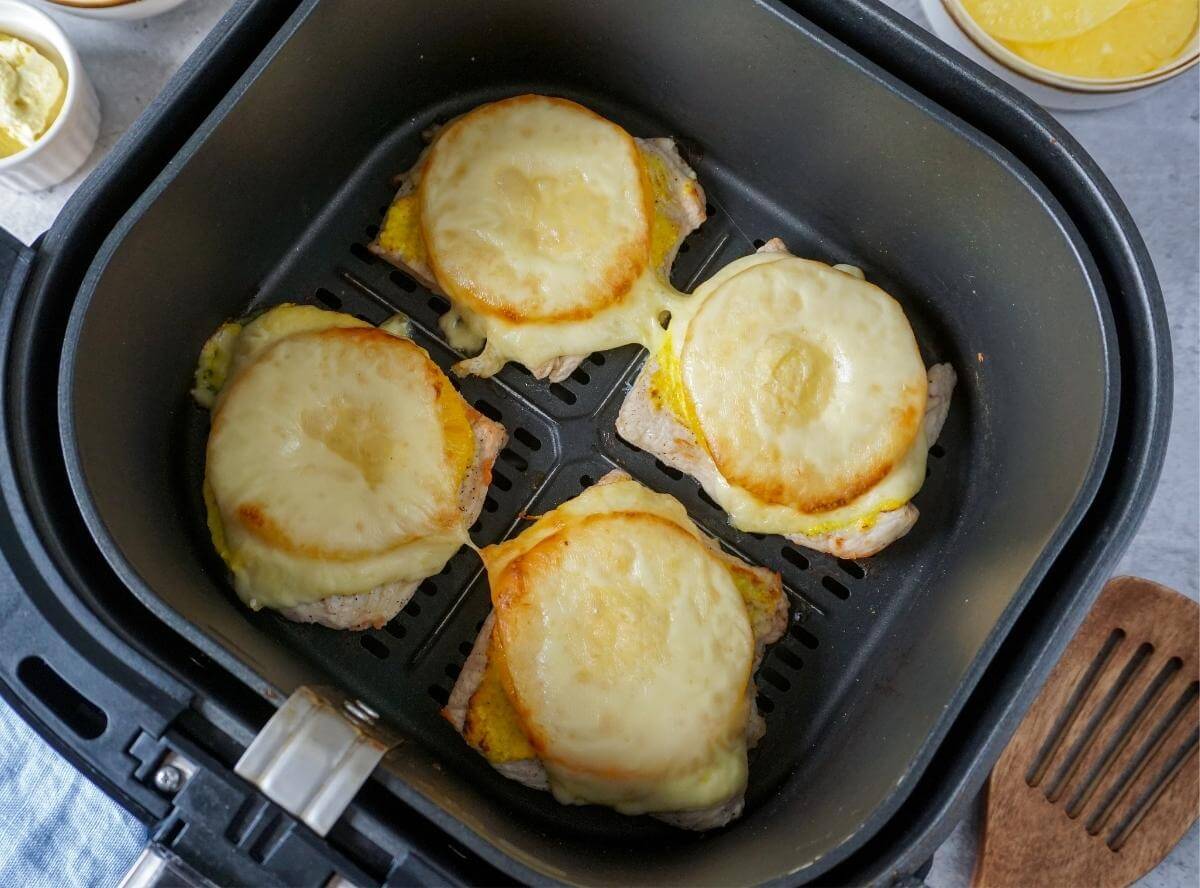 Airfryer Schnitzel Hawaii