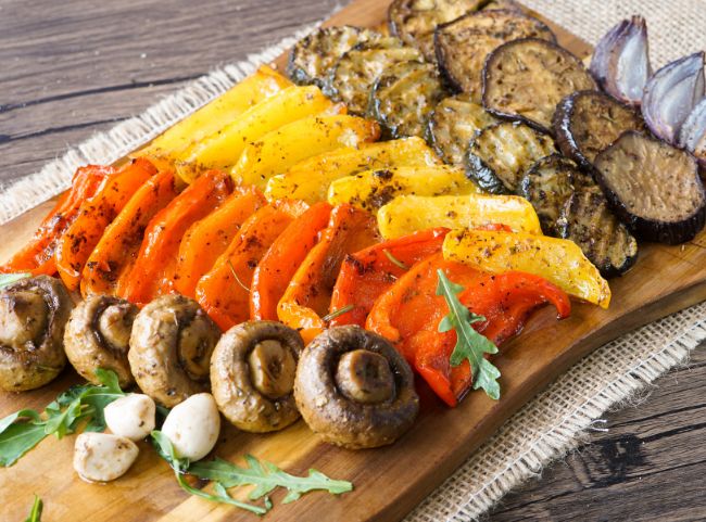 Italienische Antipasti aus dem Backofen