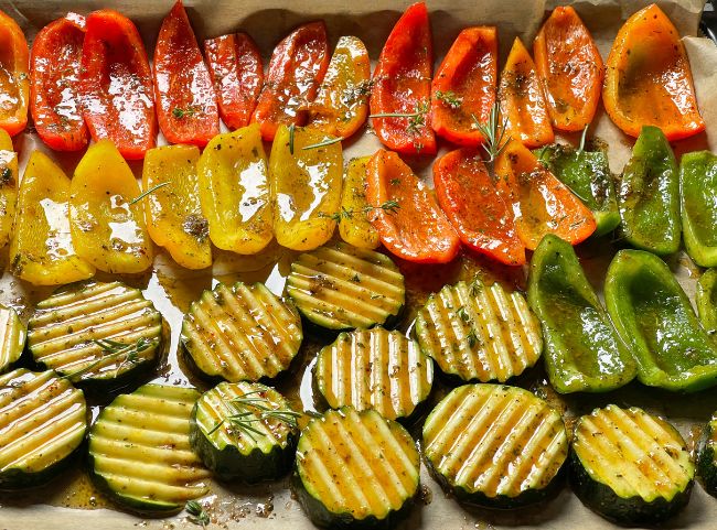 Antipasti vom Blech Antipasti vom Blech