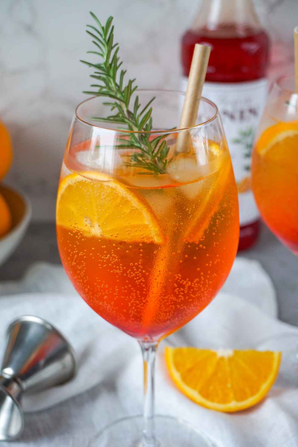 Alkoholfreier Aperol Spritz