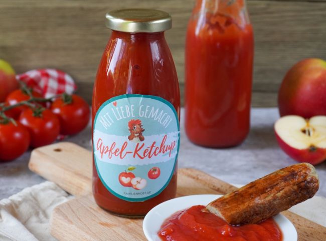 Apfel-Ketchup für Kinder