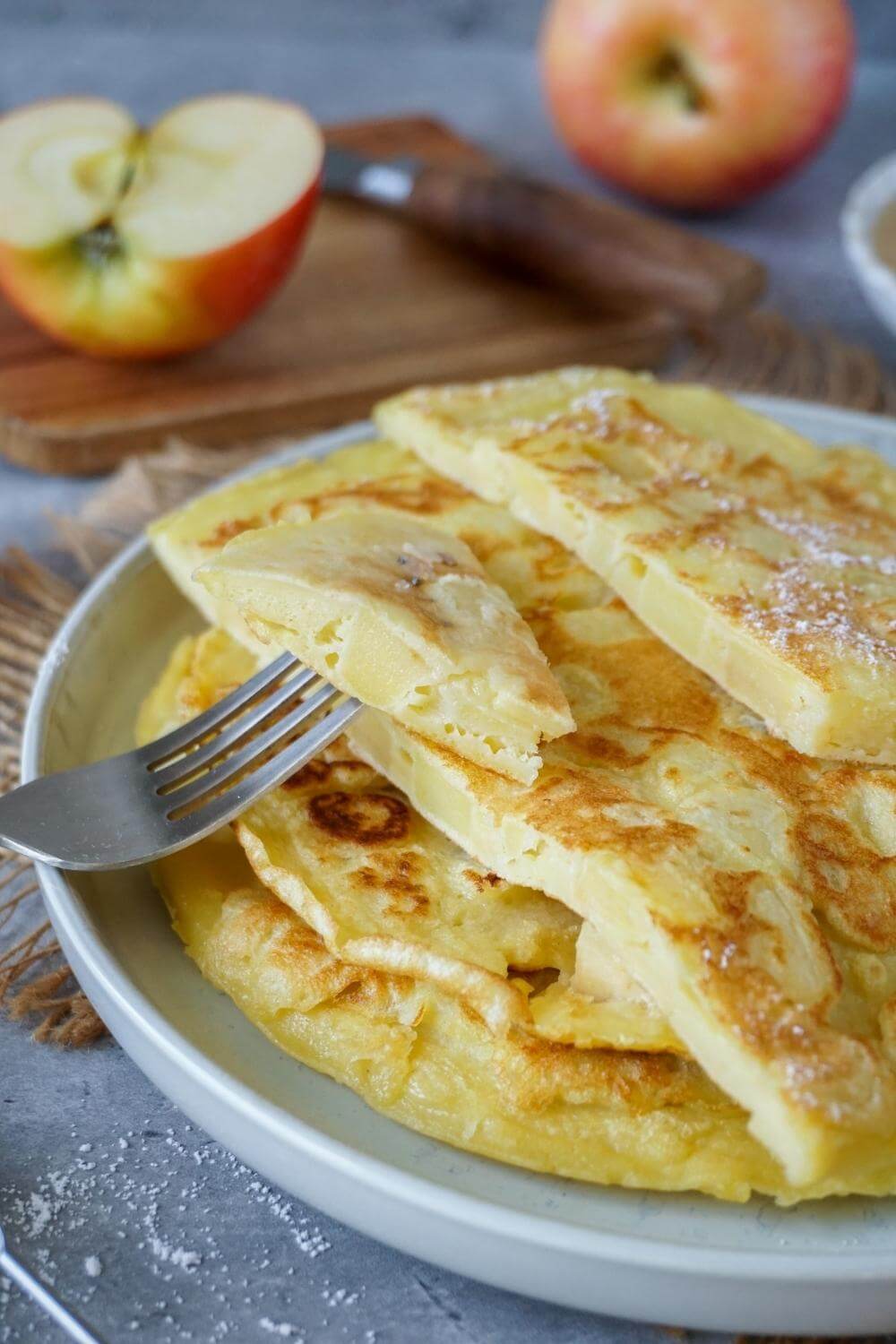 Apfel-Pfannkuchen