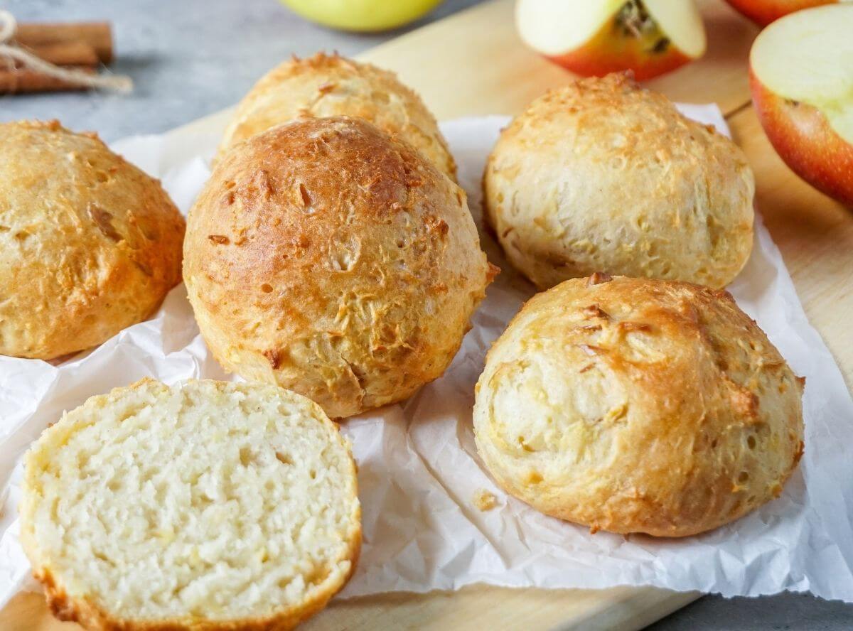 Apfel-Quarkbr&ouml;tchen Hei&szlig;luftfritteuse