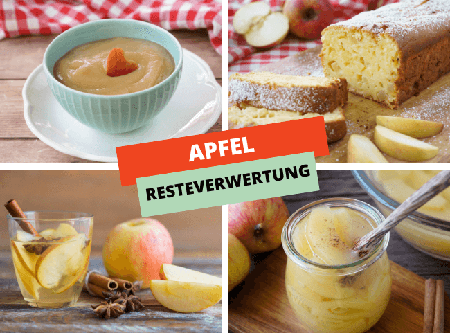 Resteverwertung Apfel 