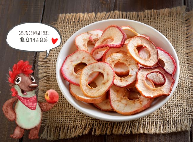 Apfelchips für Kinder Apfelchips für Kinder
