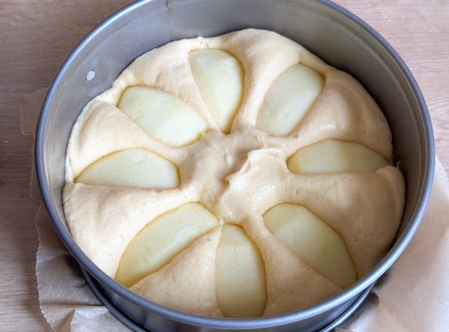 Apfelkuchen backen