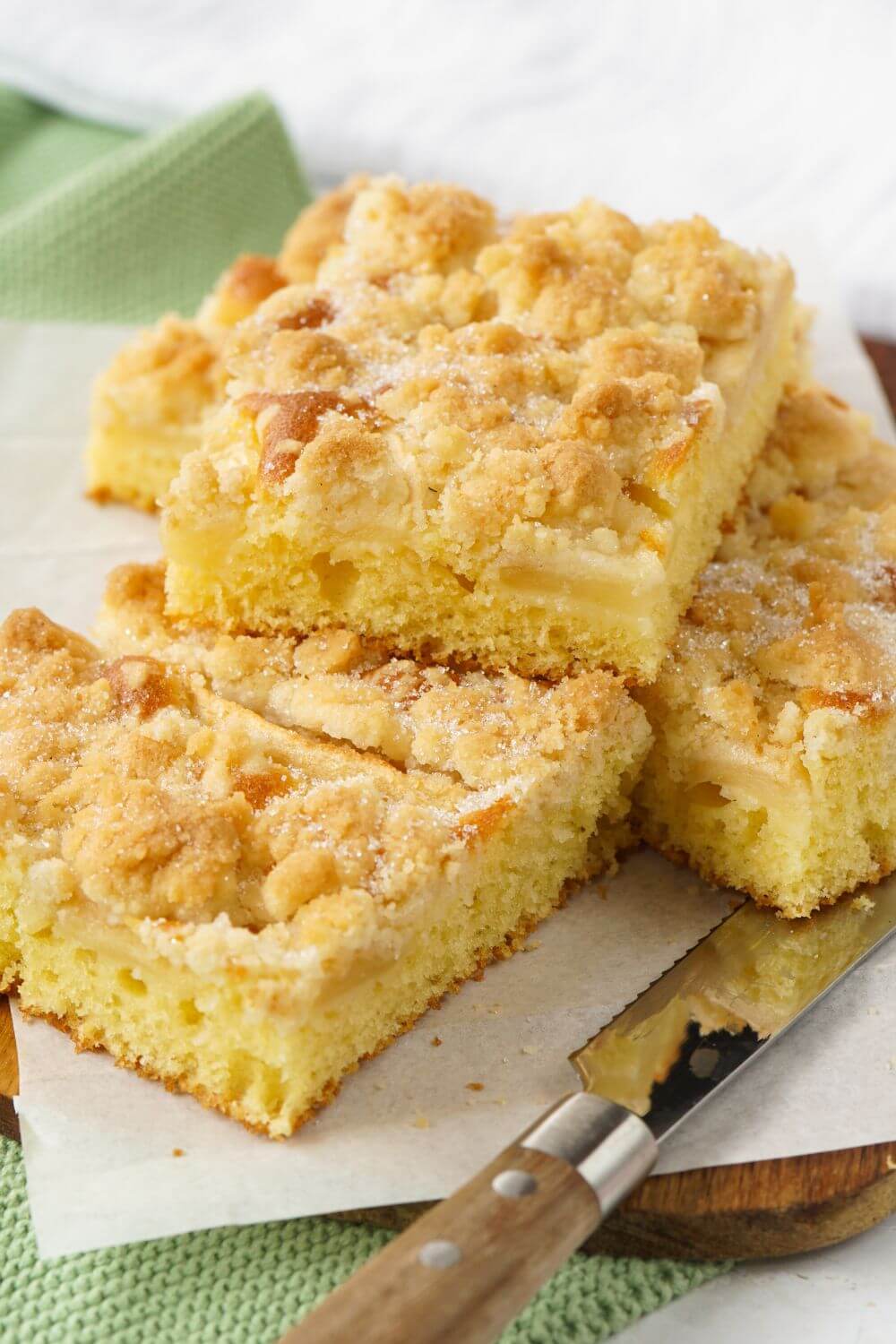 Apfelkuchen Blech Streusel