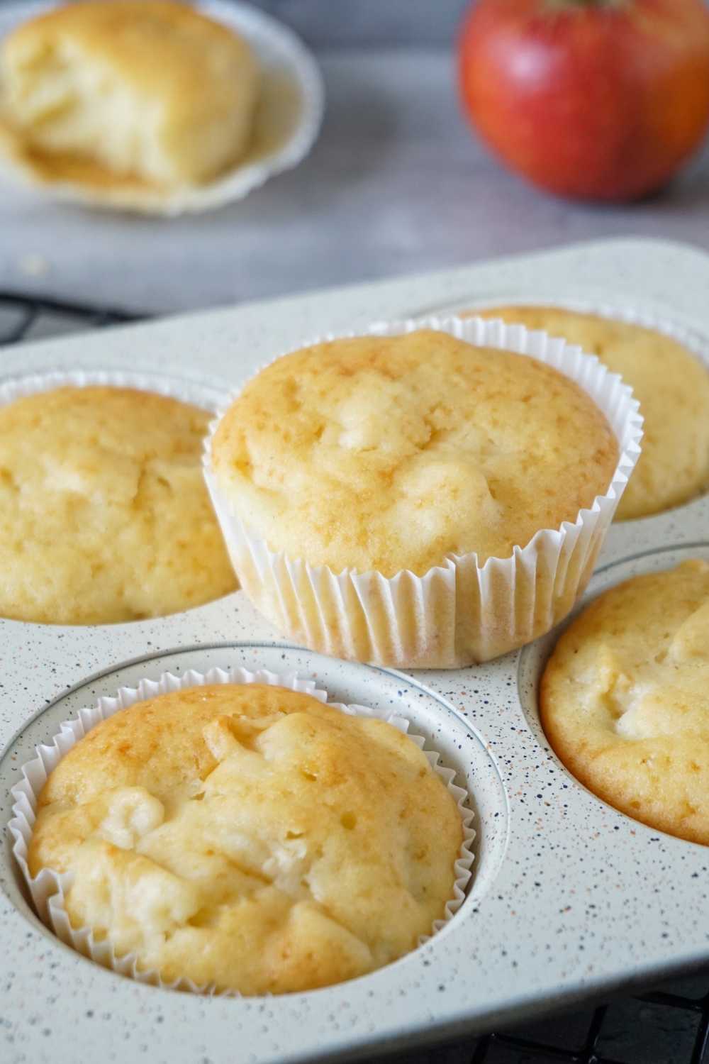 Apfelmuffins Kinder Apfelmuffins Kinder