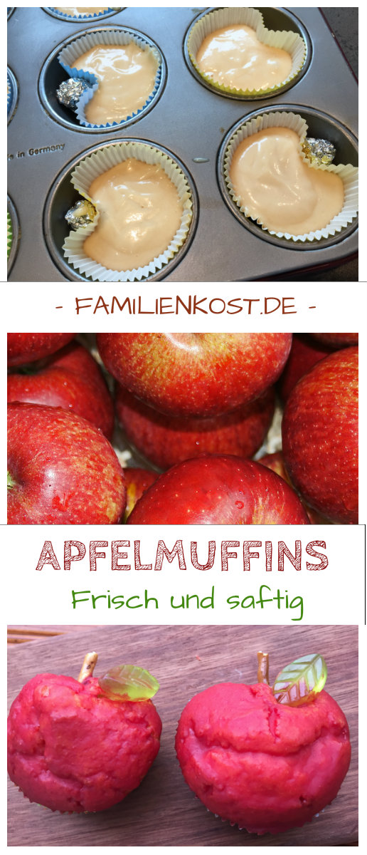 Apfelmuffins ohne Ei Apfelmuffins ohne Ei
