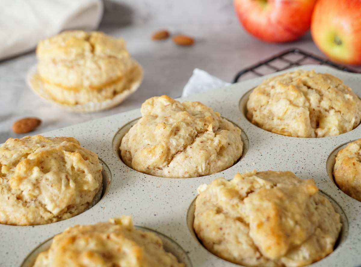 Apfelmuffins vegan Apfelmuffins vegan