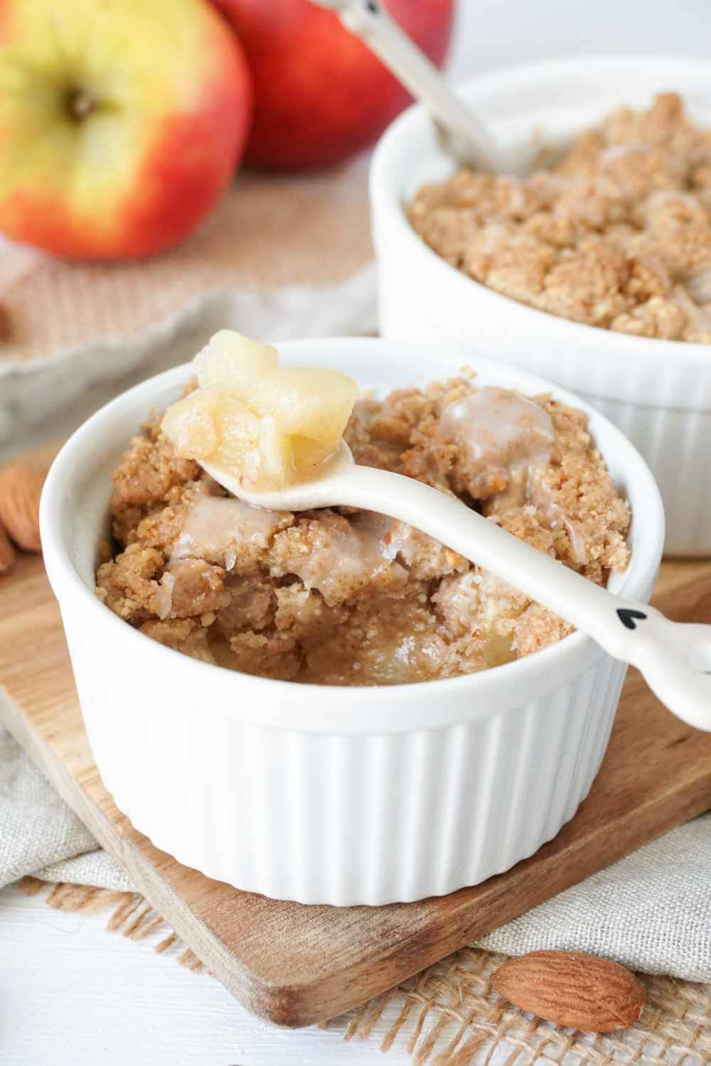 Apple Crumble Rezept ganz einfach