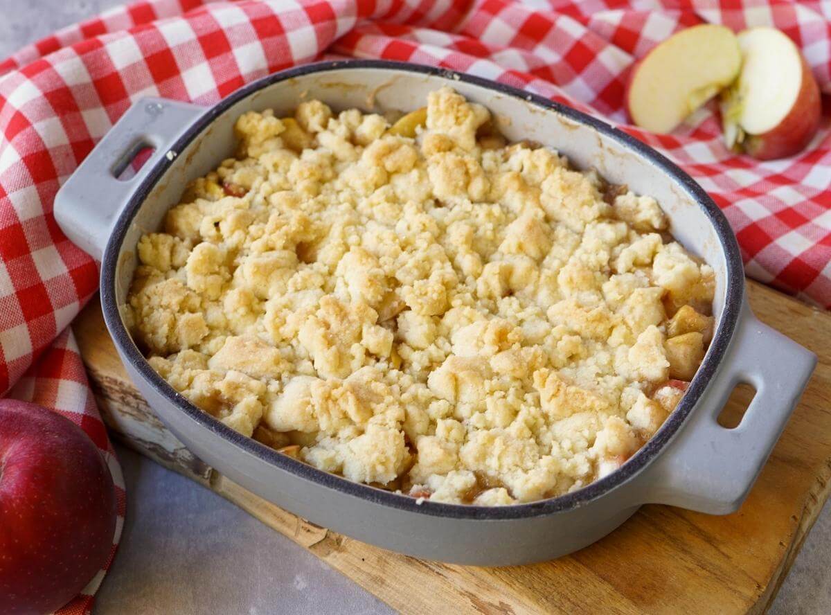 Apple Crumble: Streuselfans lieben dieses Rezept! 