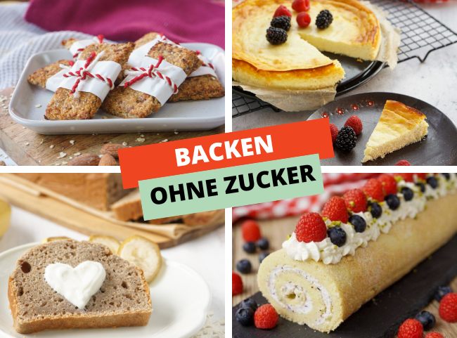 Backen ohne Zucker