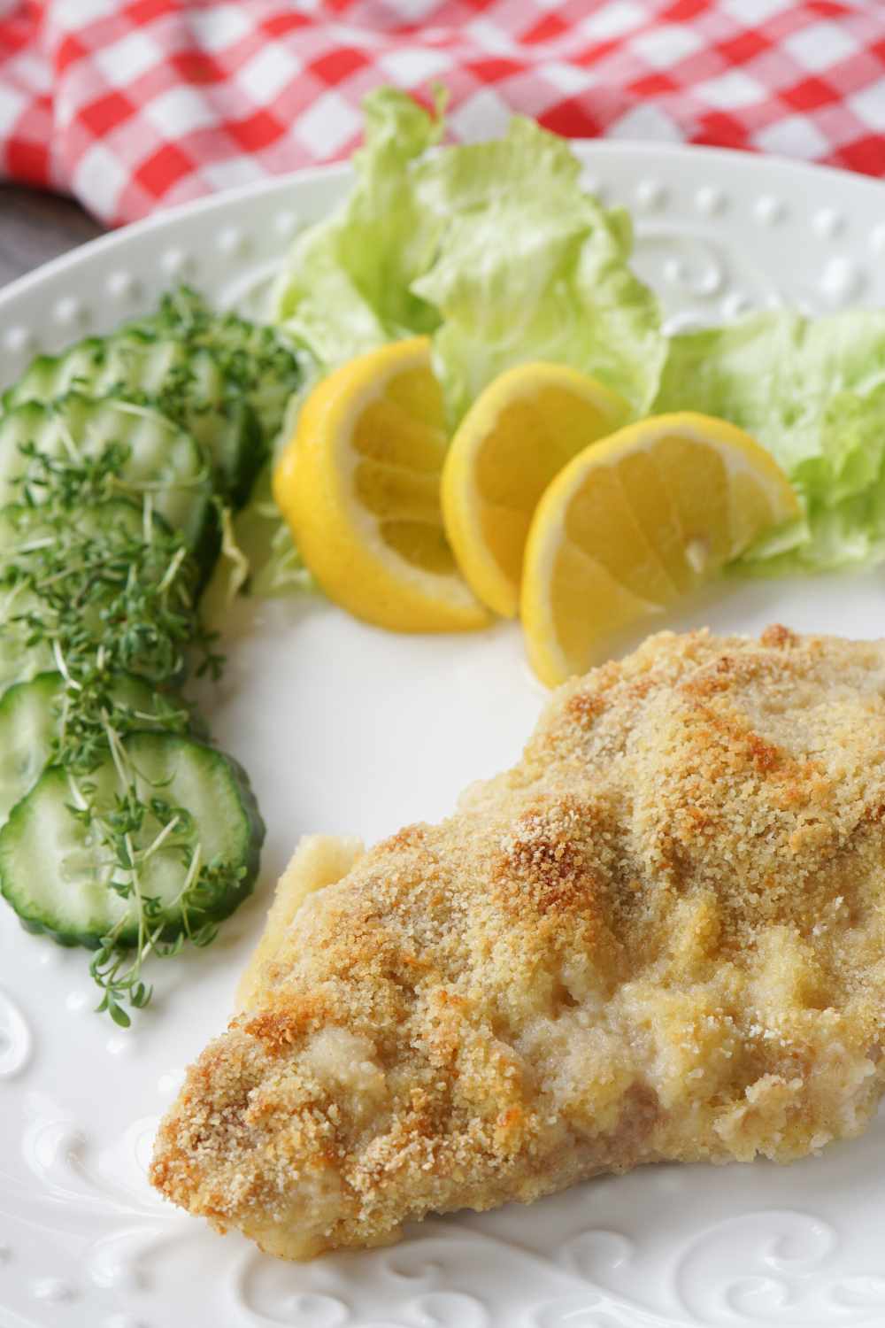 Panierte Schnitzel im Backofen selber machen