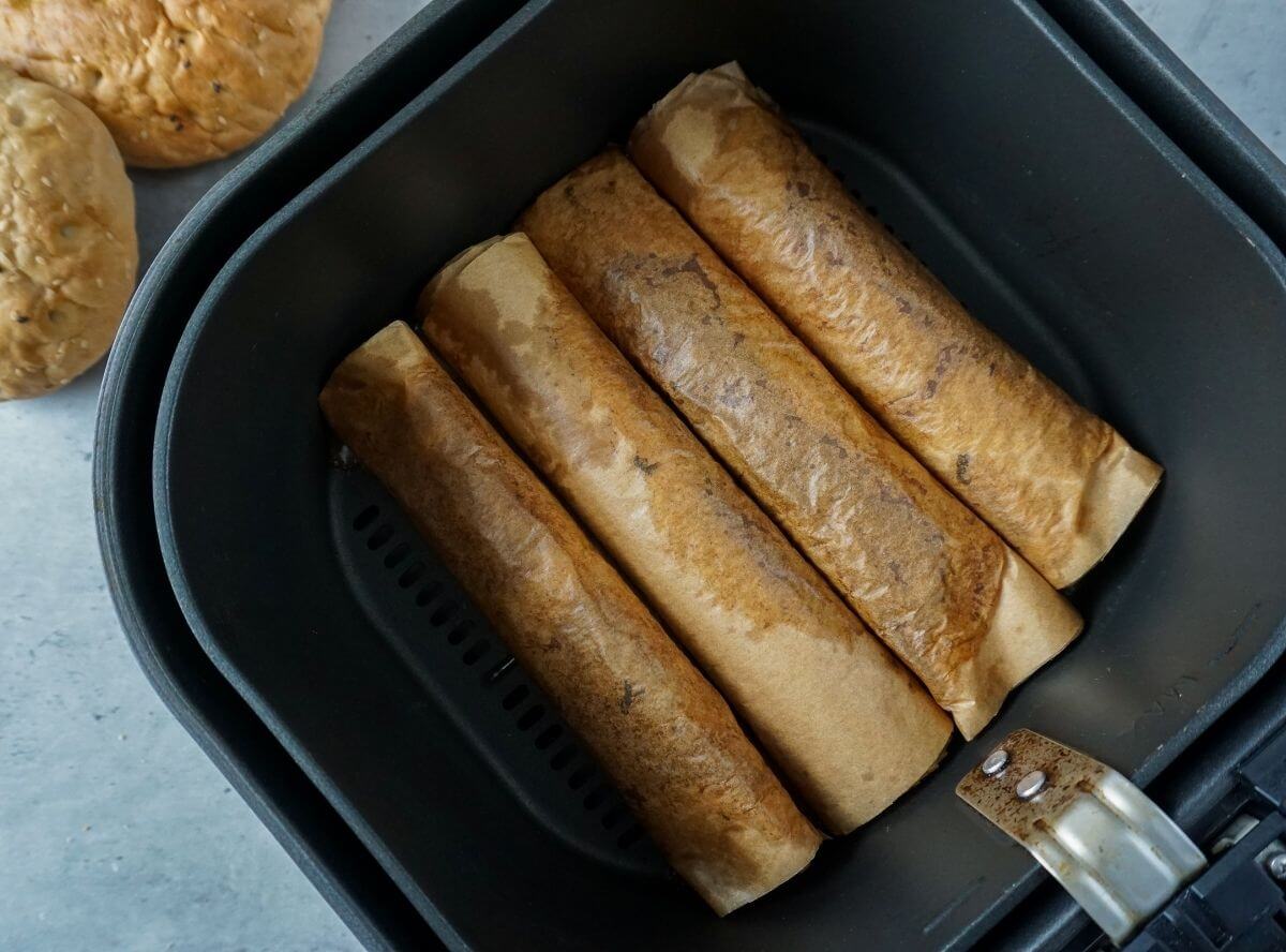 Backpapier-Döner Airfryer