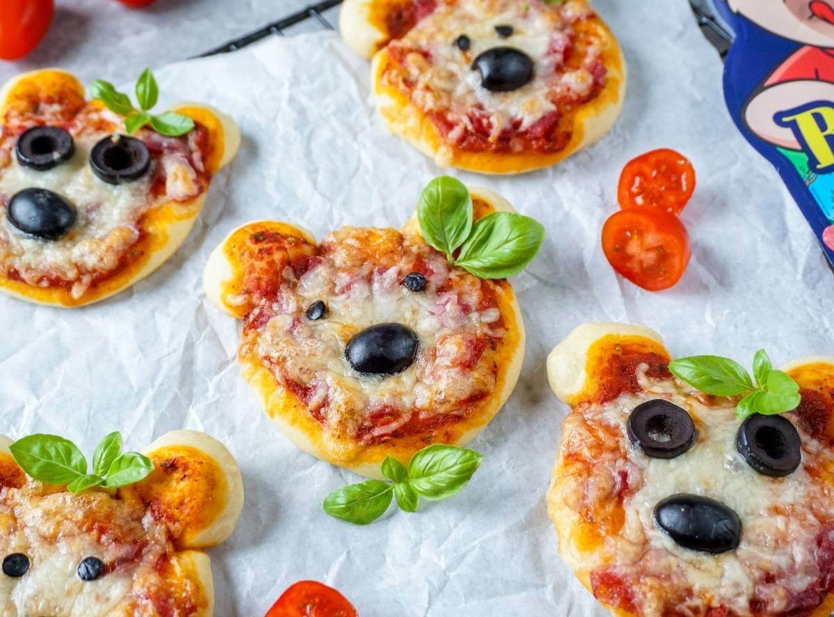 Bärchen Mini-Pizza (nicht nur für) Kinder