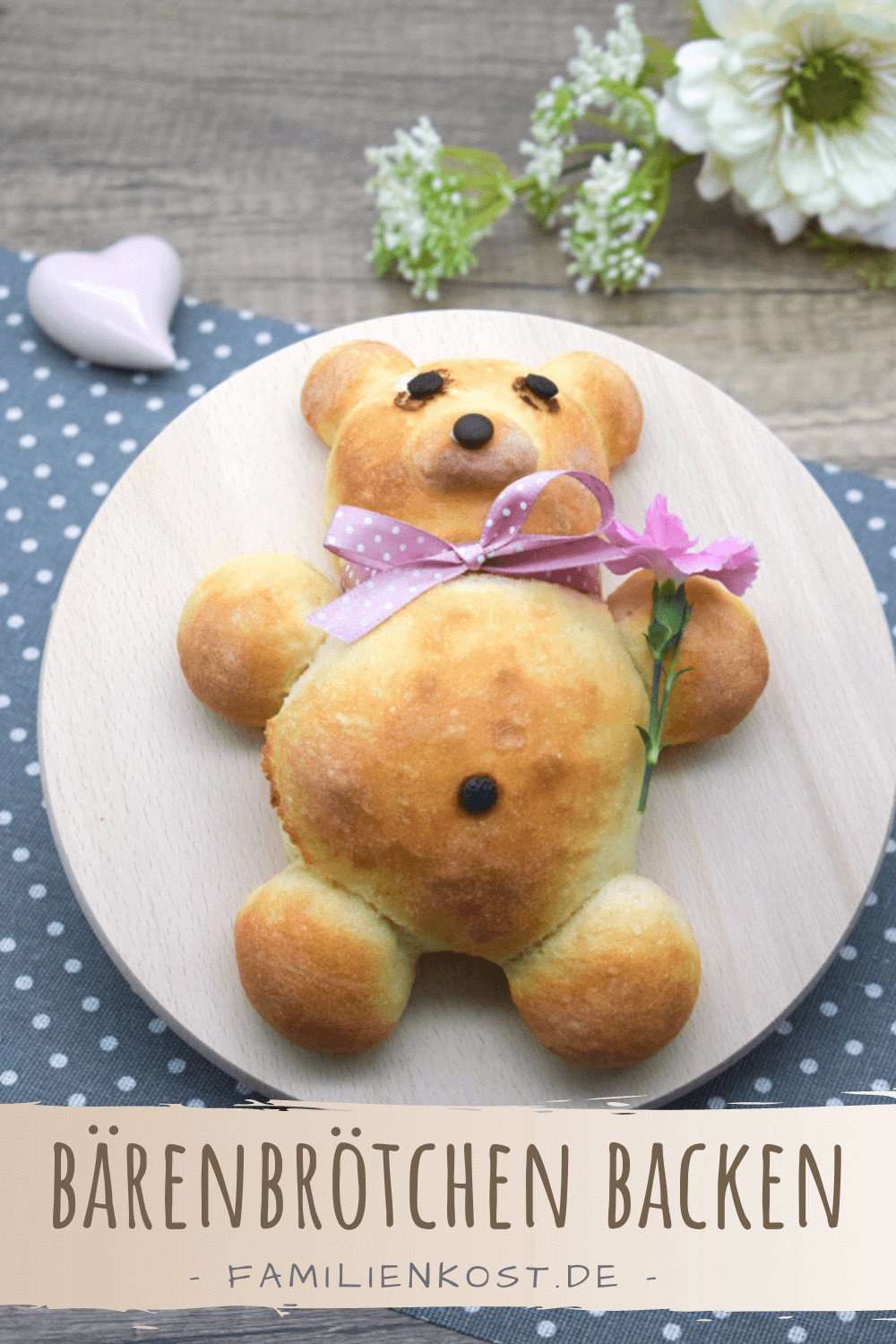 Bärenbrötchen für Kinder backen Bärenbrötchen für Kinder backen