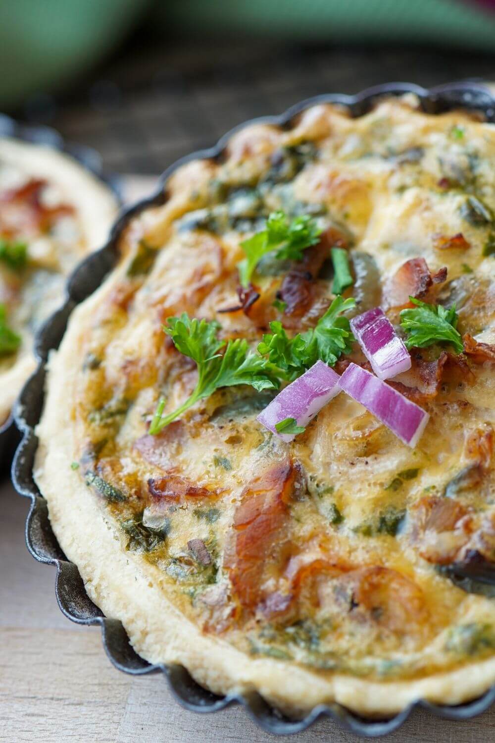 Bärlauch-Quiche Bärlauch-Quiche