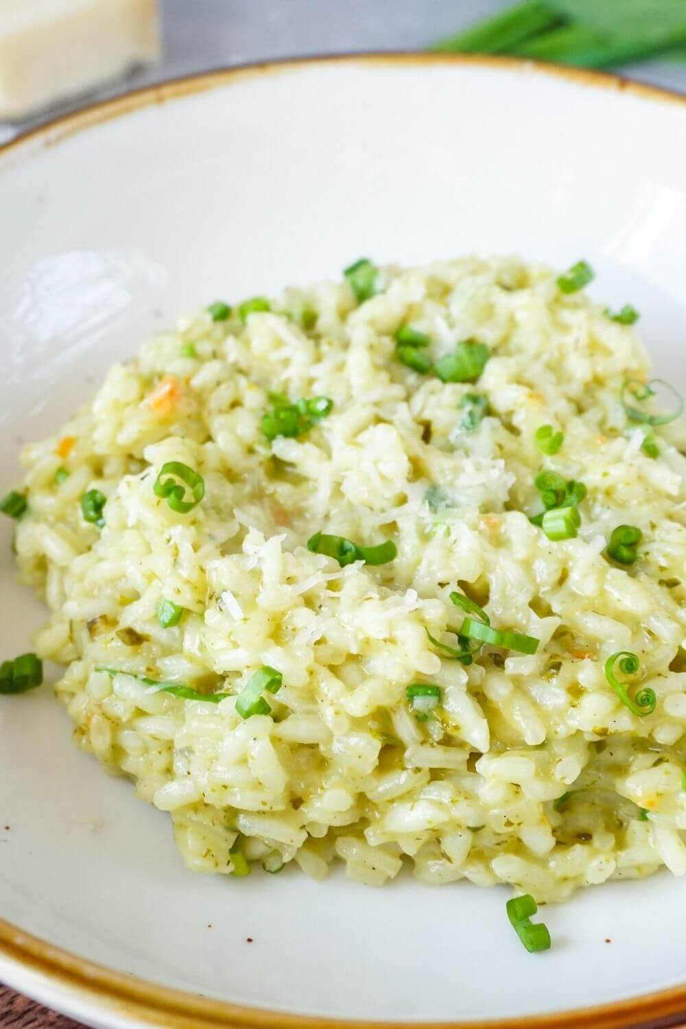 Bärlauch-Risotto - einfach wunderbar cremig