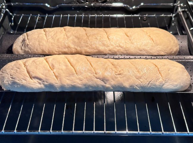 Baguette backen