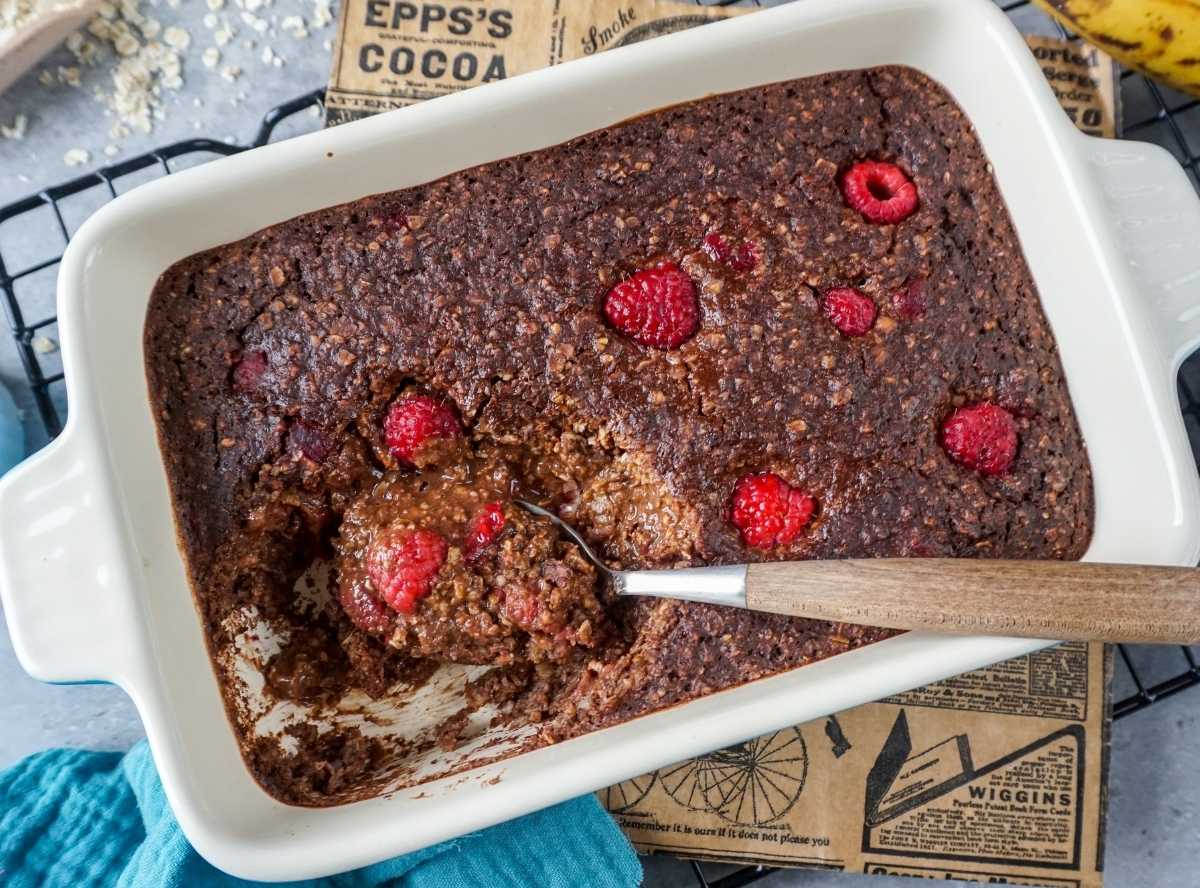 Baked Oats Rezept