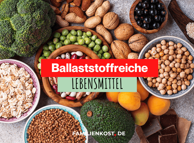 Ballaststoffreiche Lebensmittel: Die Top 40 Ballaststoff-Lieferanten