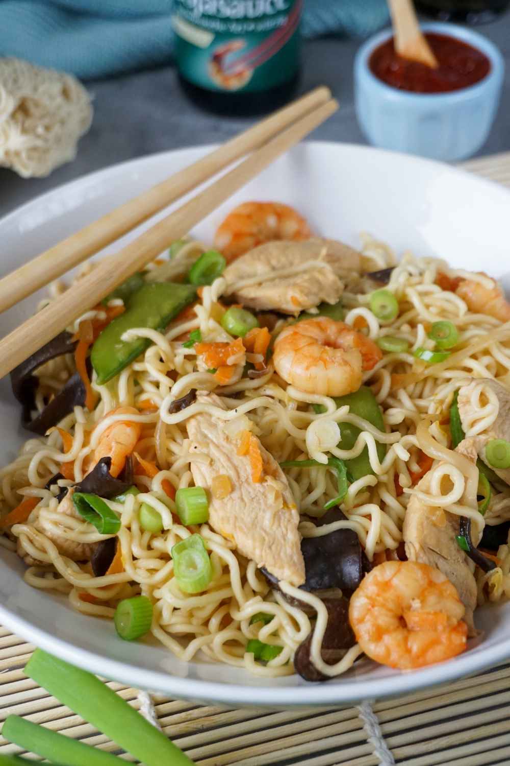 Bami Goreng wie aus dem Asia Restaurant Bami Goreng wie aus dem Asia Restaurant