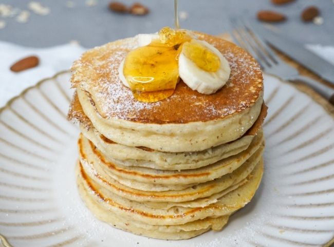 Banane Protein Pancakes