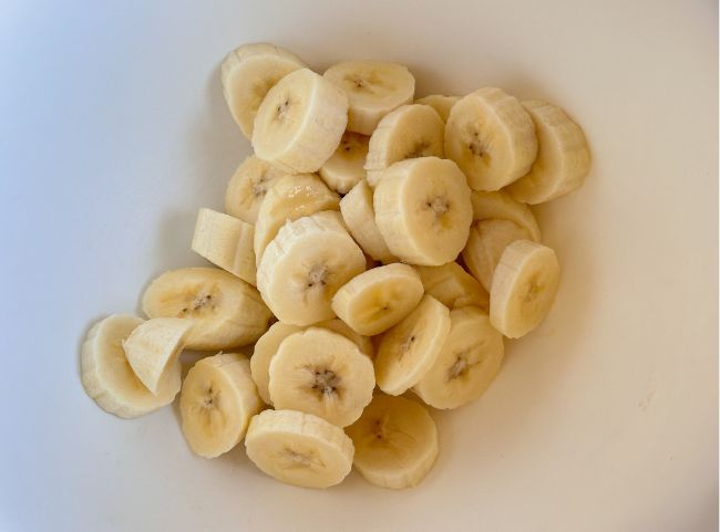 Bananen-Pancakes Bananenmus