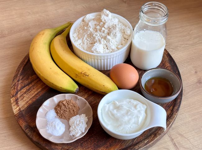 Bananen-Pancakes Rezept Zutaten
