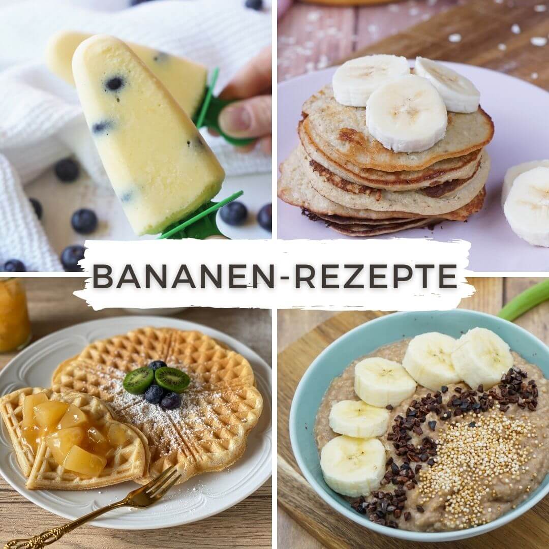 Bananen Rezepte für Kinder und Familie