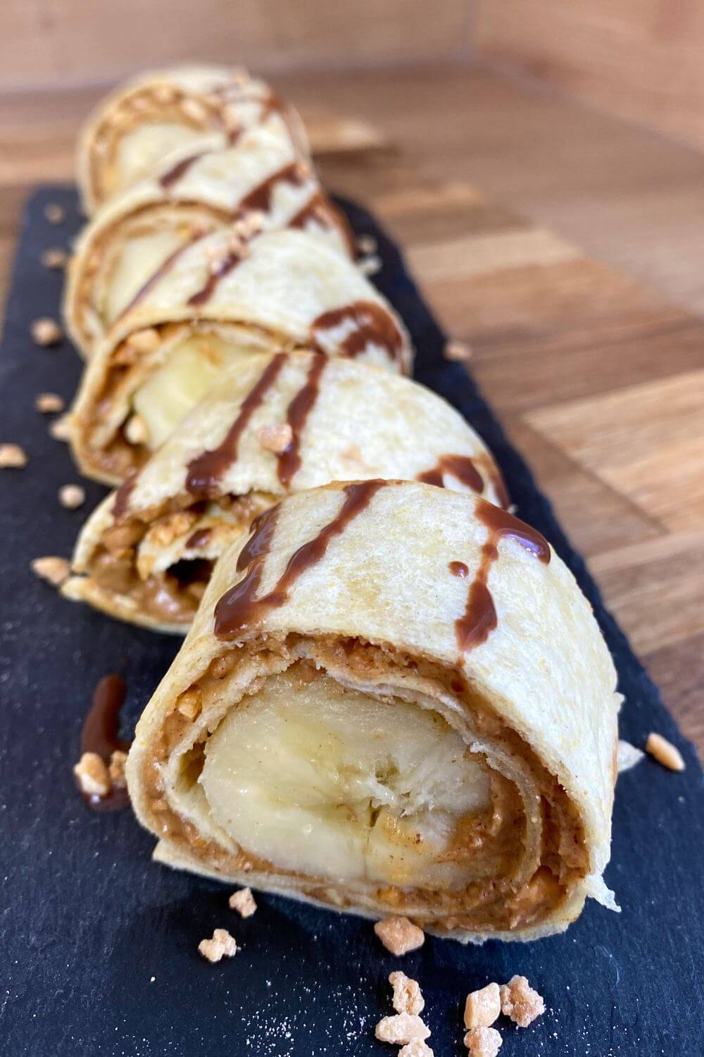 Bananen Sushi