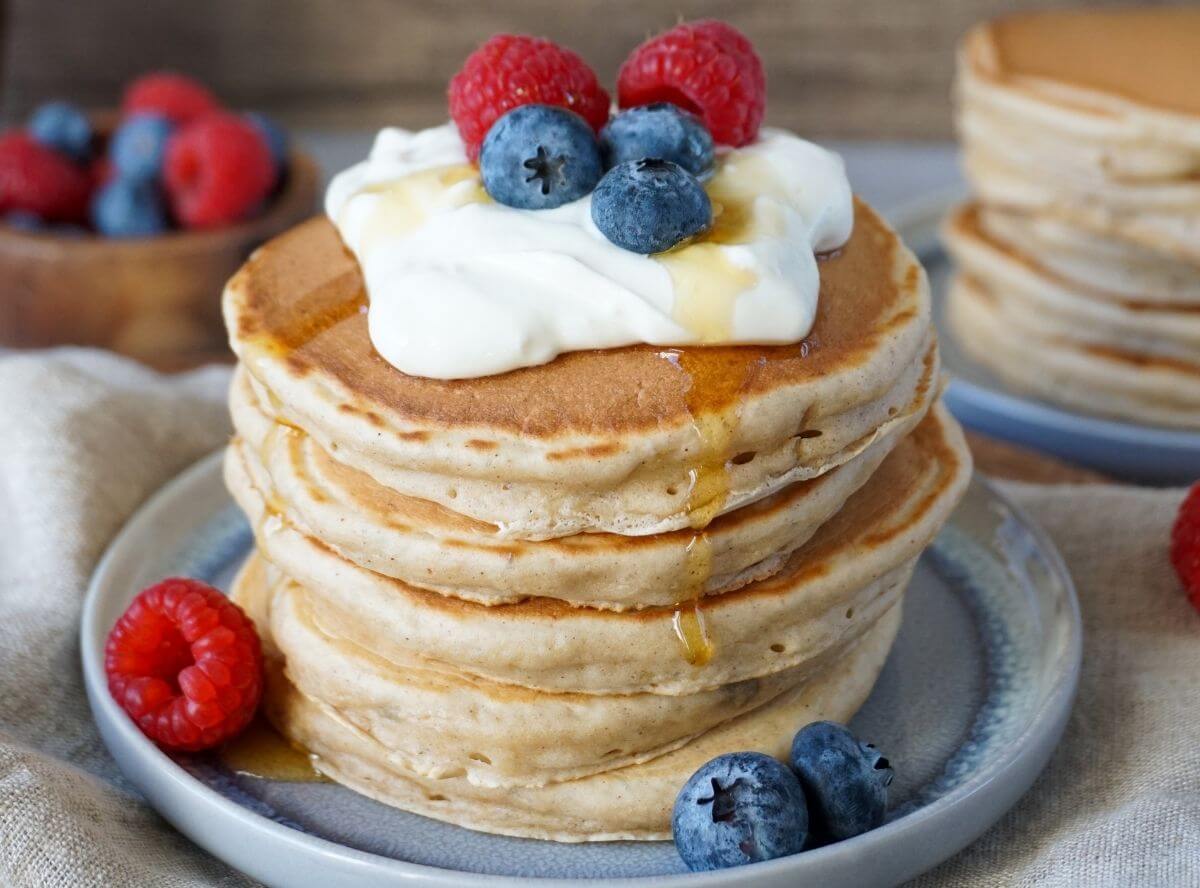 Bananen Pancakes - fluffig und saftig