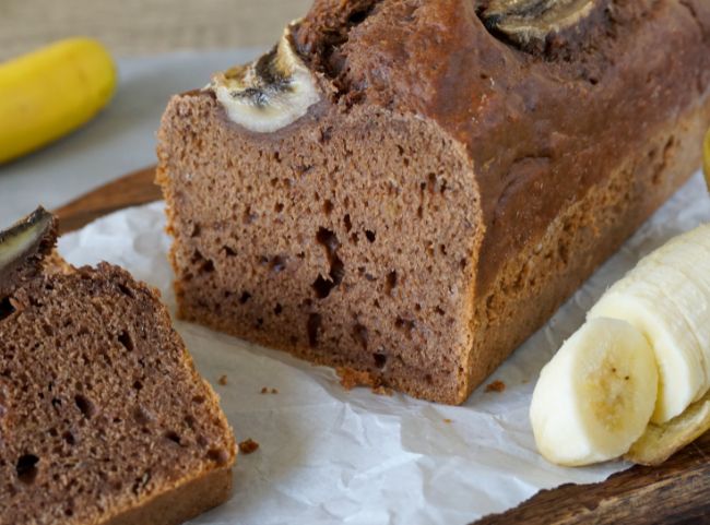 Bananenbrot mit Schoko