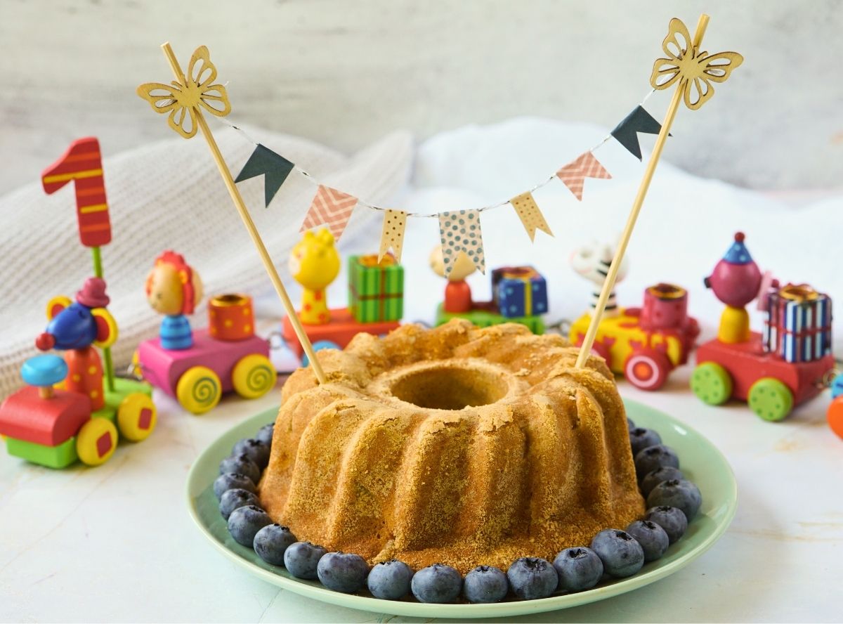 Bananenkuchen ohne Zucker zum 1. Geburtstag