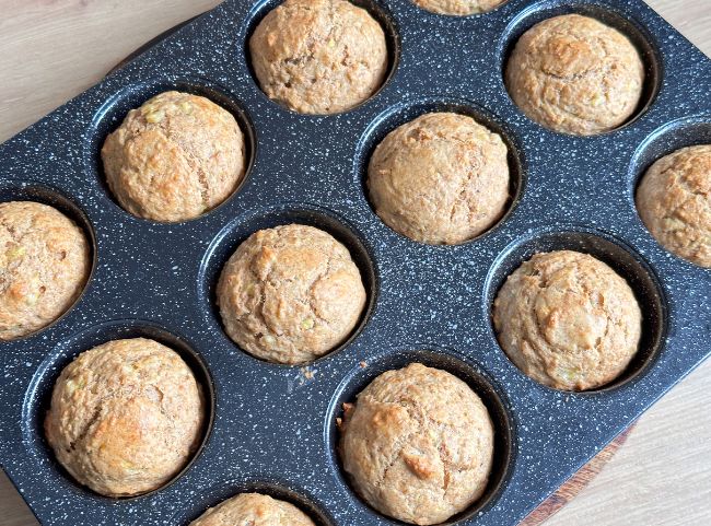 Bananenmuffins backen