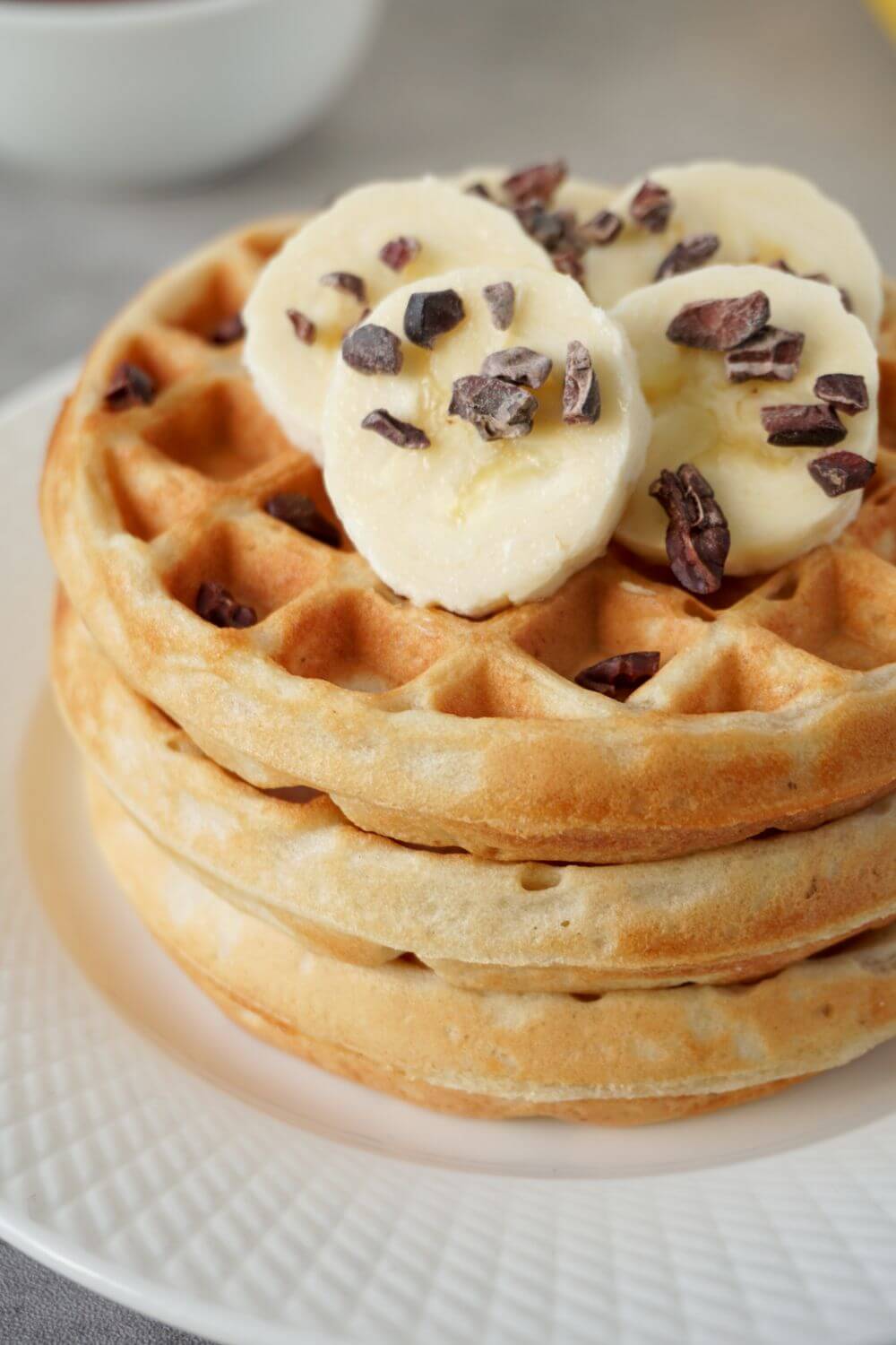 Bananenwaffeln ohne Zucker